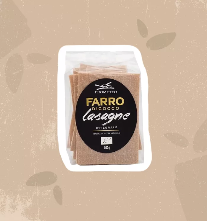 Lasagne integrali di farro