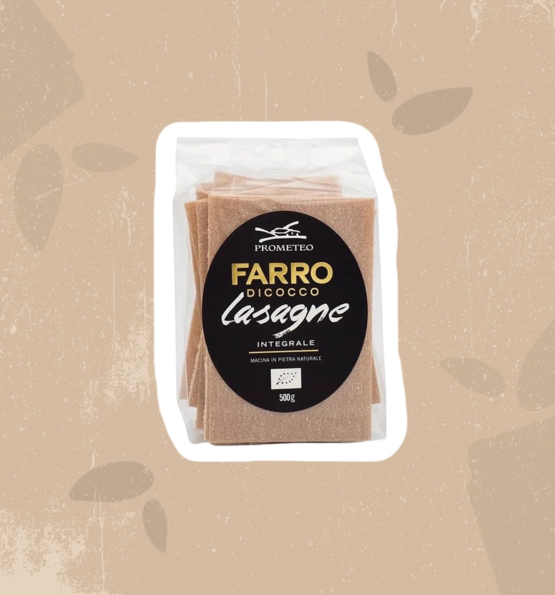 Lasagne integrali di farro