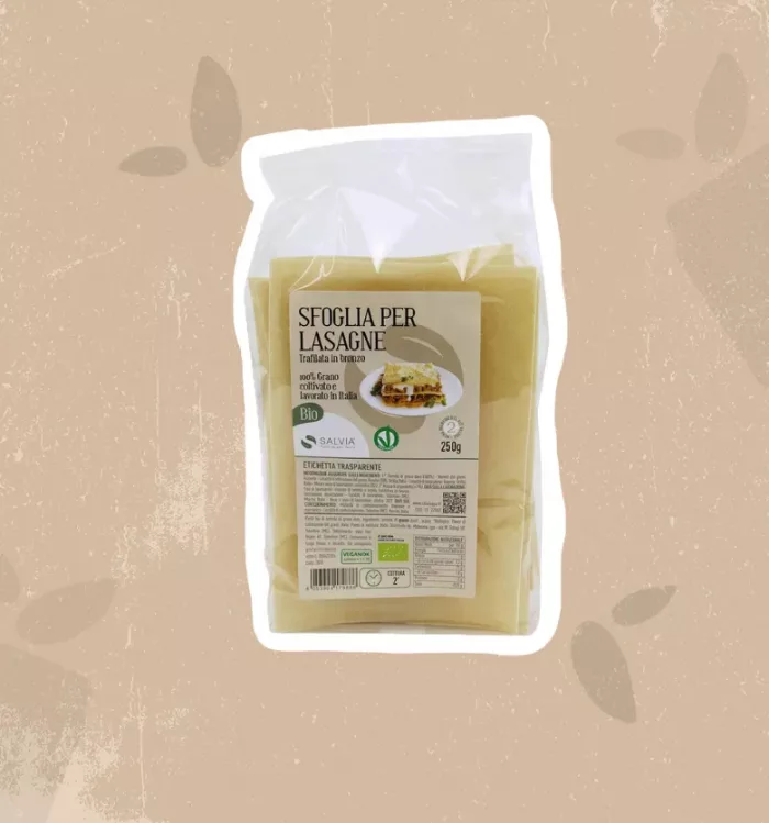 Sfoglia di semola di grano duro bio