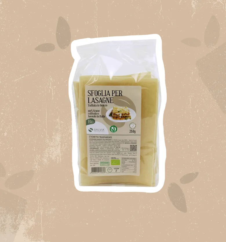 Sfoglia di semola di grano duro bio