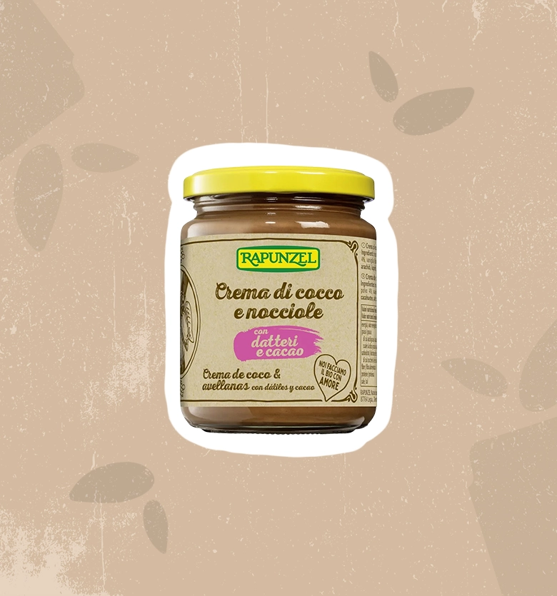 Crema di Cocco e Nocciole con datteri e cacao