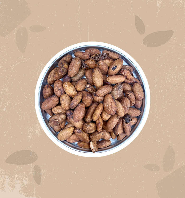 Fave di cacao criollo