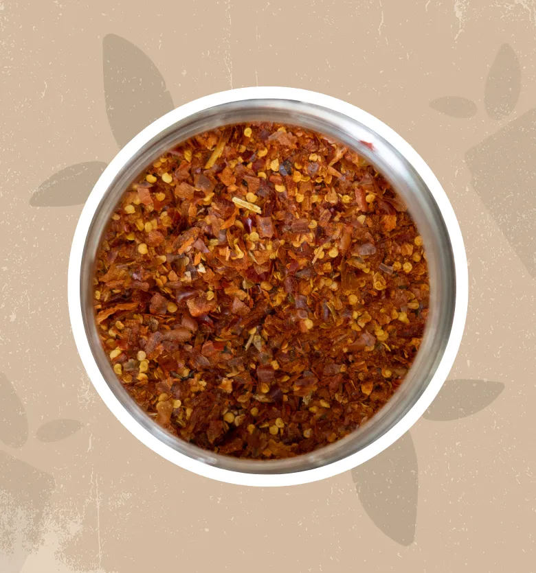 Peperoncino frantumato