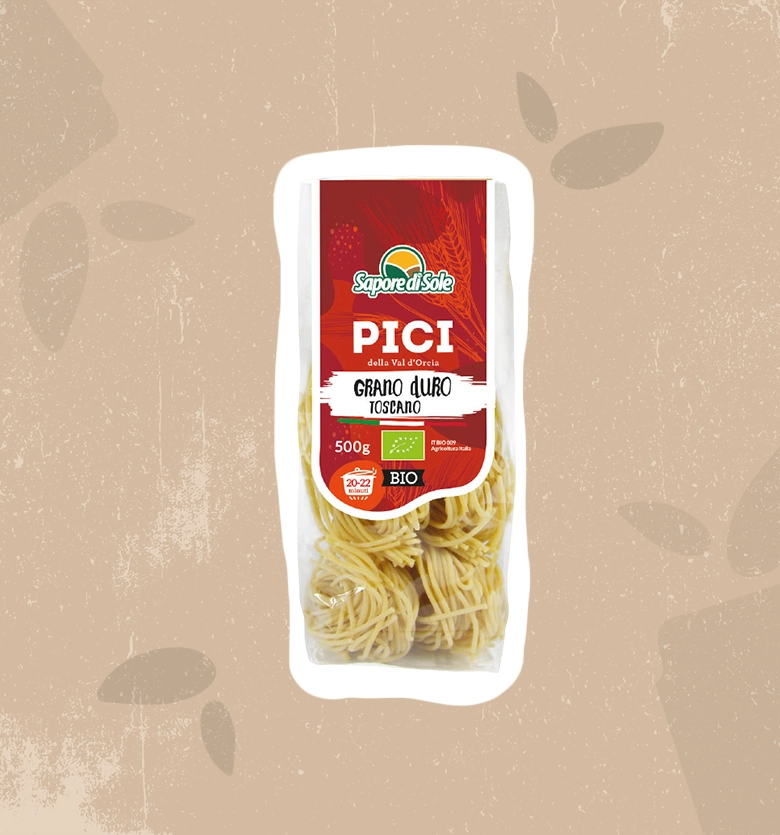 Pici di Semola di Grano Duro