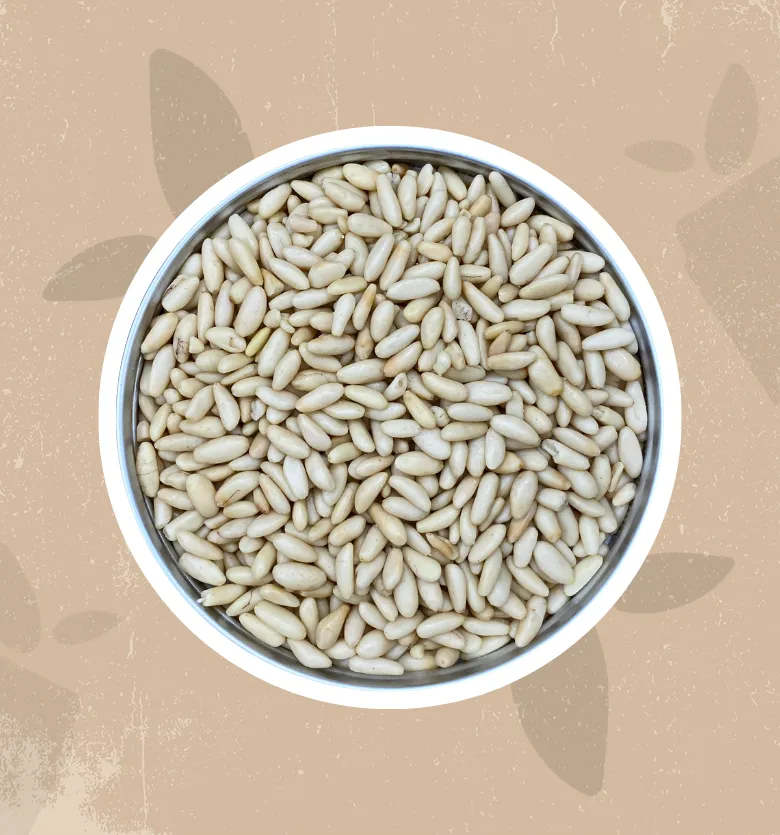 Pinoli scgusciati italiani bio