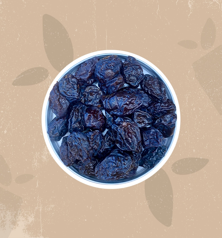 Prugne secche con nocciolo