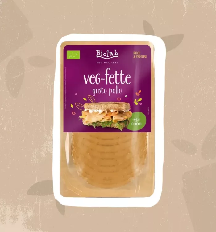 Veg fette gusto pollo