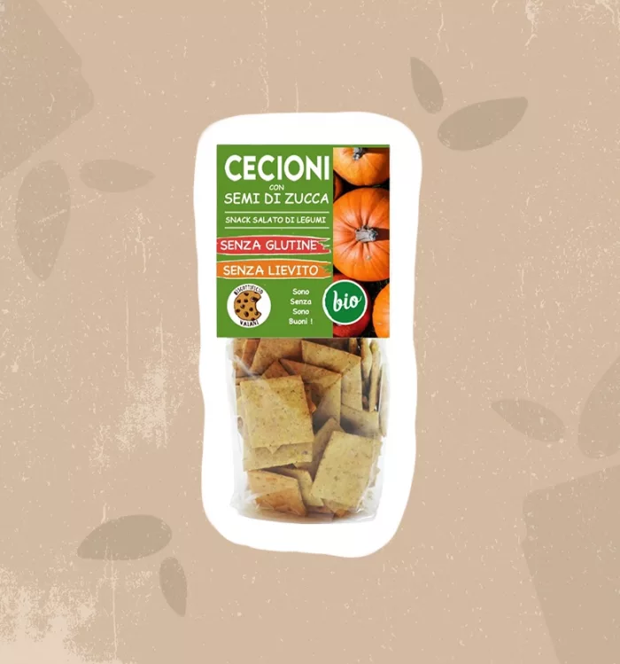 Cecioni ai semi di zucca