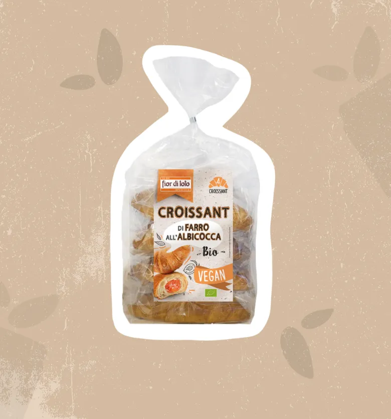 Croissant di Farro all'Albicocca