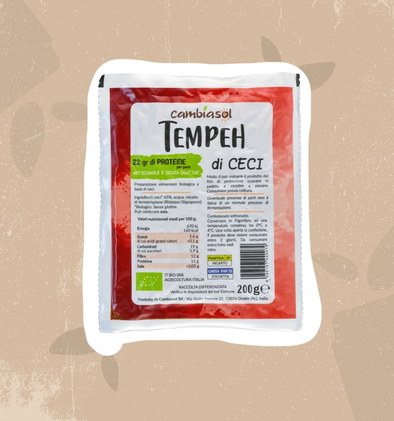 Tempeh di ceci