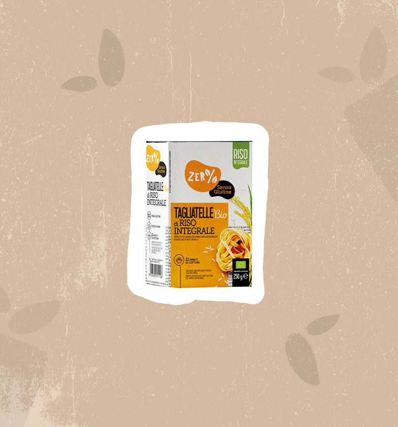 Tagliatelle di riso integrale bio