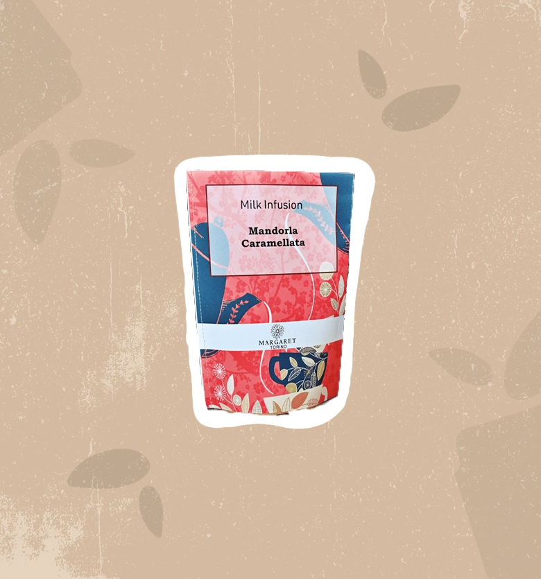 Milk infusion mandorla caramellata