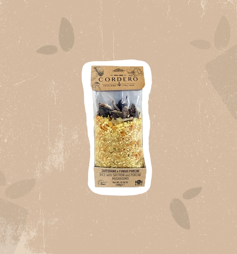 Risotto porcini e zafferano