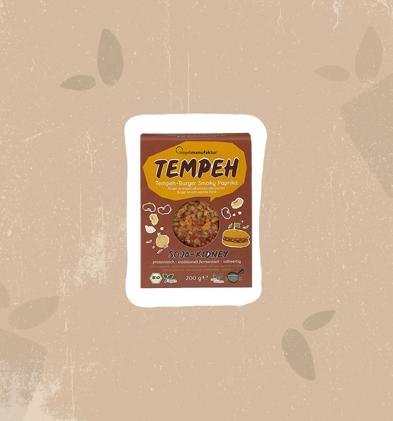 Tempeh di soia e fagioli rossi