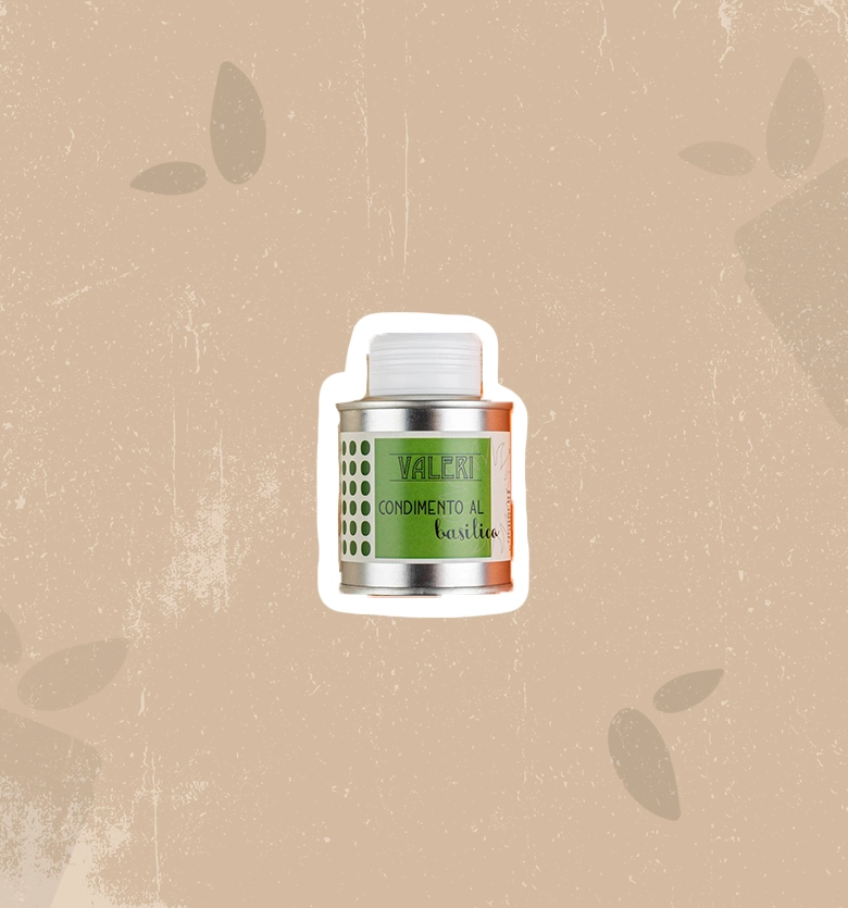 Olio aromatizzato al basilico